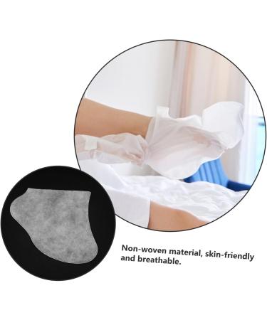 MUSISALY 50 Pairs Foot Mask Foot Lotion Foot Moisturizing Supplies Shoe Trying-on Covers Feet Covers Foot Care Socks Moisturizing Use Foot Covers One Time Foot Cover White Non-woven Fabric - Buy Online on GoSupps.com