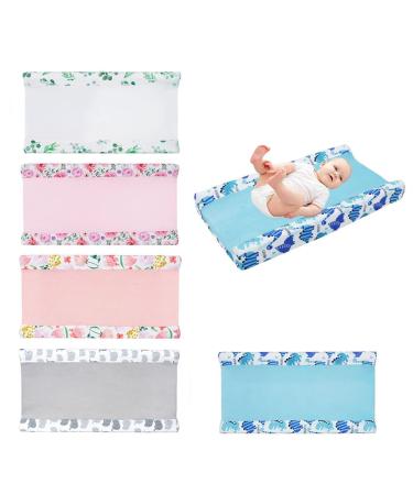Uposao Baby Cover for Changing Pads - Soft & Breathable Floral Diaper Support | 32x16 Cotton Polyester Wrap for Changing Tables - Buy Online on GoSupps.com