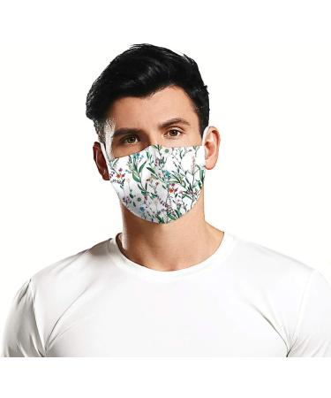 eBoutik Reusable Flower Print Face Mask with Filter Slot - Spring Flourish Design | Washable at 60 Degrees - Social Distancing Cover - Buy Online on GoSupps.com