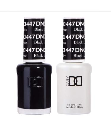 DNDDuo Gel (Gel & Matching Polish) Fall Set 447 - Black Licorice by DND Gel