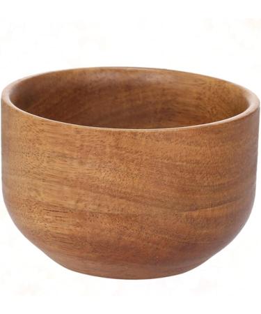 Frcolor 3-Pack Shaving Soap Bowl Set | Bamboo Storage | Light Brown Shaving Foam Shell & Brushes | Travel-Friendly 9.3x9.3x6cm - Buy Online on GoSupps.com