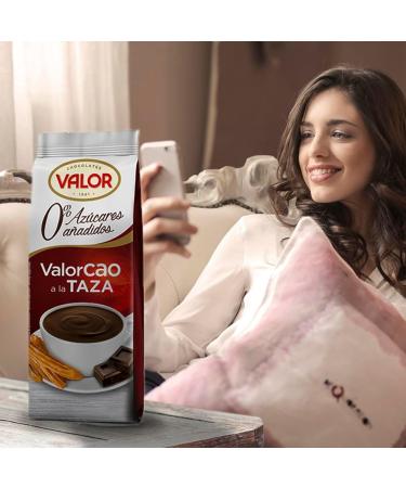Preparation for thick Spanish chocolate without added sugar Valor 400 Grs - Buy Online on GoSupps.com