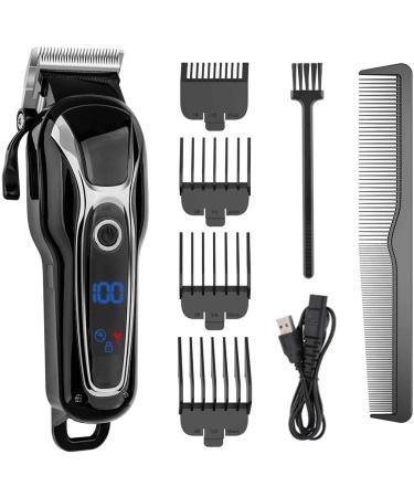 Buy Electric Clipper Man Trimmer - Rechargeable Haircut Kit with LED Display | International Shipping Available - Buy Online on GoSupps.com