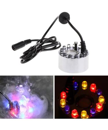 Mist Machine Colour Changing 12 LED Mist Maker Fogger Pond Fog Atomizer Water Fountain Pond Fog - Buy Online on GoSupps.com