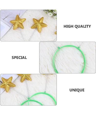 Lurrose 8pcs Martian Head Boppers Alien Antenna Star Headband Novelty Headbands - Yellow - Buy Online on GoSupps.com