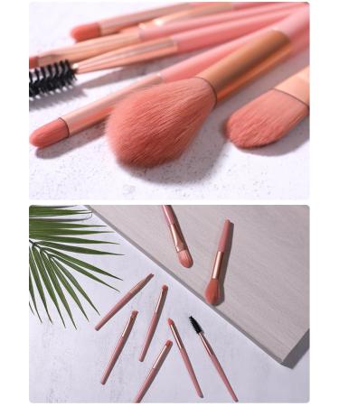 Mini 8 Travel Makeup Brush Set - Perfect Bridesmaid Gift & Foundation Brush for On-the-Go Beauty - Buy Online on GoSupps.com