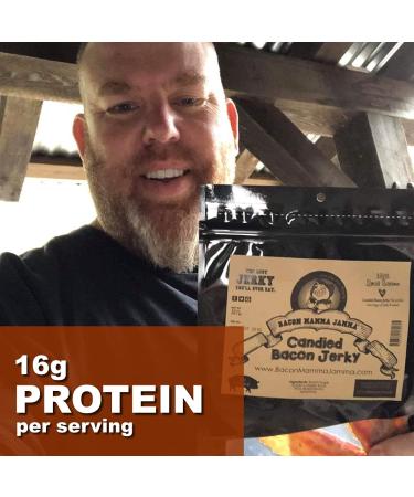 Brown Sugar Bacon Jerky - Sweet & Savory Candied Bacon Snack - Buy Online on GoSupps.com