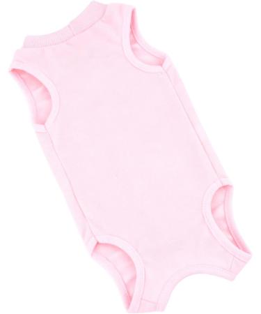 Selmai Medical Pet Shirt for Dogs & Cats - Soft Cotton E-Collar Alternative for Post-Op Care Wound Protection & Skin Disease Prevention - Pink S - Buy Online on GoSupps.com