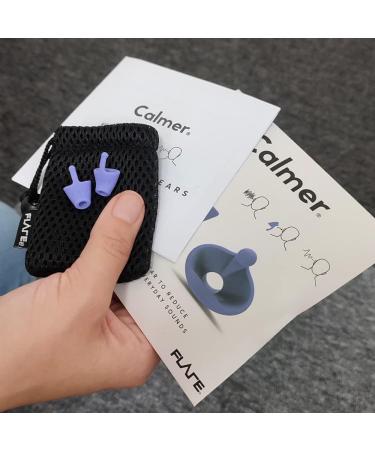 Flare Calmer Mini Ear Plugs - Purple, Soft Reusable Silicone - Reduce Annoying Noises Without Blocking Sound - 1 Count - Buy Online on GoSupps.com