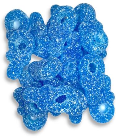Candycrave - Vegan Solid Blue Mini Fizzy Dummies 2Kg Bulk Bag - Buy Online on GoSupps.com