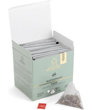 Tisane de Sauge Biologique avec Herbes Aromatiques Bio du Mont Athos (Salvia Officinalis) - 15g - Buy Online on GoSupps.com