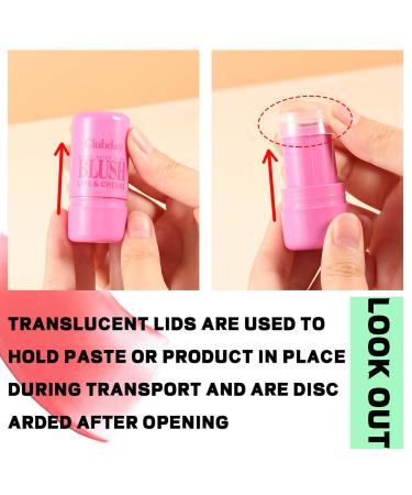 Cooling Water Jelly Tint Blush & Multi-Use Lip Stain - Longlasting Chill Poppy Pink Gloss | 4 Colors - 1 000+ Swipes Per Stick | Non-Stick Vivid Color - Buy Online on GoSupps.com