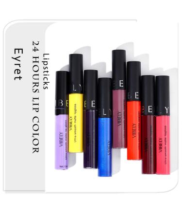 Dark Purple Gothic Liquid Lipstick - Long Lasting and Waterproof Lip Color for Women - Pack of 1 - Buy Online on GoSupps.com