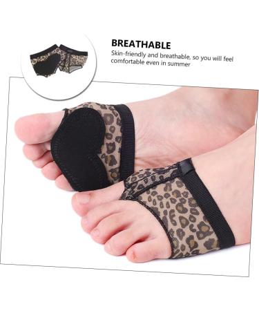 Premium Dance Shoe Cushions - Breathable Toe Pads for Optimal Comfort | Fitness Dance Mat Leather Foot Covers - Buy Online on GoSupps.com