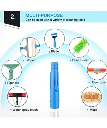photovoltaic cleaner window cleaning pole Window Cleaning Pole Photovoltaic Panel Cleaning Tool 3-10m Extendable Cleaner Conservatory Roof Window Glass Wall Photovoltaic Panel Cleaning Exten 8m/26.24ft - Buy Online on GoSupps.com