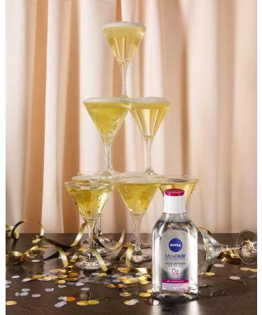  NIVEA NIVEA MicellAIR Skin Breathe Micellar Water Dry/Sensitive Skin Pack of 5 (5 x 400 ml) Micellar Water Make-Up Remover for the Face and Eye Makeup Remover - Buy Online on GoSupps.com