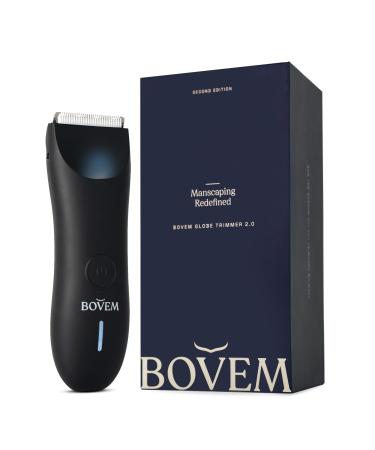 BOVEM Globe Trimmer 2.0 Electric Razor for Men Pubic Hair Body Hair Trimmer Groin Hair Trimmer For Men Balls Trimmer Men Electric Shaver Mens Grooming Kit Body Face Groin & Beard Hair Clippers