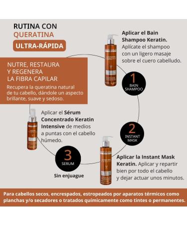 Abril et Nature Instant Keratin Mask 1000 ml | Anti-Frizz Hair Treatment for Stressed Hair - Strengthens Hair Fiber - Buy Online on GoSupps.com