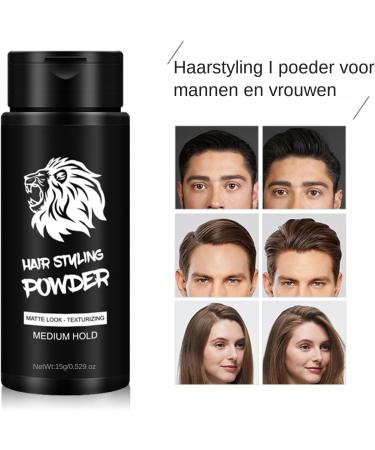 Hair Styling Powder Texturizing Volume Powder Root Lifting Long Lasting Hold Lightweight Non Greasy 15g Size for Women Men Daily Oil Control Texture Finish - Buy Online on GoSupps.com