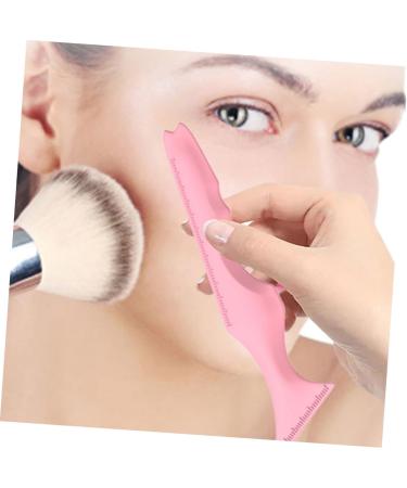 Ipetboom 2pcs Silicone Beauty Ruler Eyeshadow Silicone Makeup Applicator Eyeliner Wearing Aid Beauty Tools - Buy Online on GoSupps.com