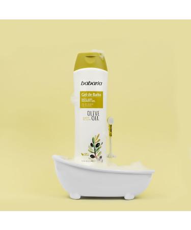 Babaria Olive Oil Bath and Shower Gel No Parabens 600 ml - Buy Online on GoSupps.com