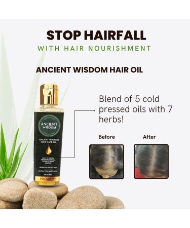 Ancient Wisdom Hair Care Oil - Achieve Healthy Shiny Problem-Free Hair | International Shipping Available - Buy Online on GoSupps.com