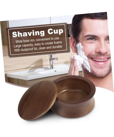 Buy Minkissy Wooden Shaving Bowls & Cups - Eco-Friendly Shaving Soap Kit for Men - Buy Online on GoSupps.com