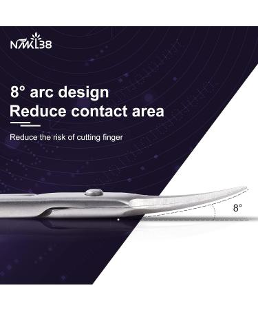Inox Curved Blade Cuticle Scissors & Nipper Set for Nail & Beauty Grooming - Buy Online on GoSupps.com