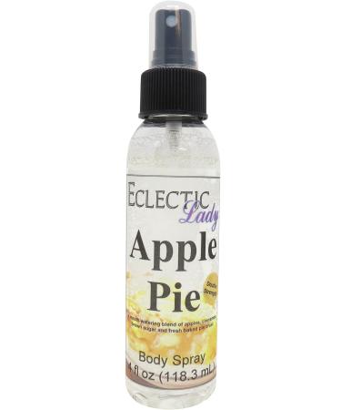 Apple Pie Body Spray 4 ounces Body Mist for Women with Clean Light & Gentle Fragrance Long Lasting Perfume with Comforting Scent for Men & Women Cologne with Soft Subtle Aroma For Daily Use 4 Fluid Ounces
