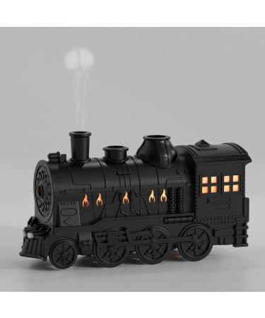 Essential Oil Diffuser - 300ml Train Shape 2 Modes Night Lights Remote Control Cool Mist Humidifier for Bedroom & Office - Waterless Auto Off Aromatherapy with US Plug - Buy Online on GoSupps.com