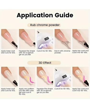 Nail Sculpting Gel - 15ml 3D Nail Design Gel Sculpting Glue Beauty Products for Rhinestone Decoration Ornament Salon Party - Buy Online on GoSupps.com