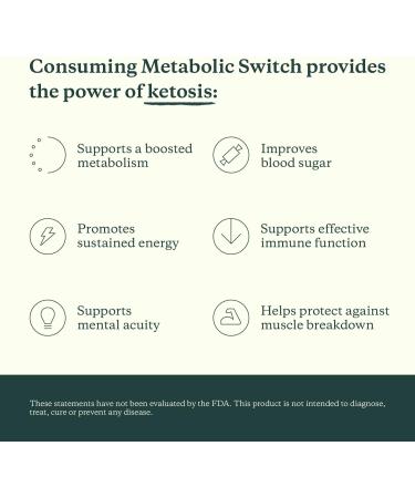 Juvenescence Metabolic Switch Ketone Drink - C6 Ketone Di-Ester (7 Count) - Fuel Ketosis with BHB - 2.5 Fl Oz x 7 - Buy Online on GoSupps.com