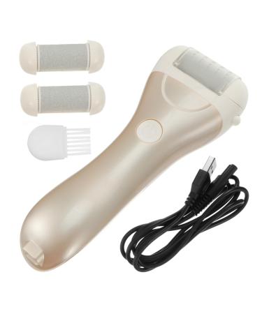 Beatifufu 1 Set Electric Foot Grinder Hard Skin Remover for Feet Reusable Foot Electric Remover Practical Pedicure Tool Pedicure Remover Electric Foot Scrubber Tools Abs