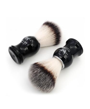 Menesia Black Handle Shaving Brush for Men - Skull Design - Buy Online on GoSupps.com
