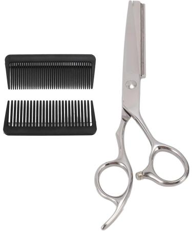 Professional Salon Stainless Steel Thinning Shears Kit with Comb Ergonomic Handle Hair Cutting Scissors Set for Men Women Home Barber Comfortable Grip Hair Cutting Shears Set - Buy Online on GoSupps.com