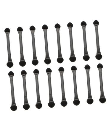Balacoo 30pcs Double Ended Eye Shadow Stick Makeup Sponge Eye Makeup Brush Eyeshadow Cosmetic