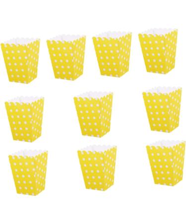 Zerodeko 20 Pcs Boxes Gardening Tools Wooden Handle Movie Night Practical Storage Cap for Pencil Cookie Containers Leather Bottle Holder Snacks Container White Popcorn European and American - Buy Online on GoSupps.com