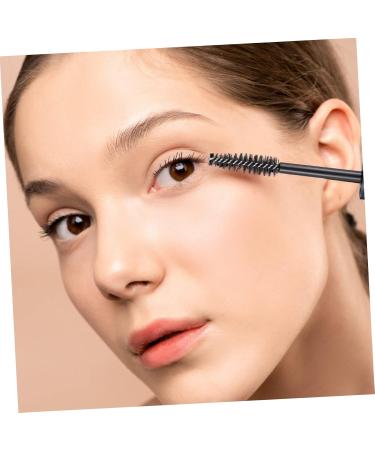 DRESSOOS 1 Set Mascara Tube Funnel Clear Eyelash Mascara Toiletry Containers Eyelash Wand Tube Black Plastic - Buy Online on GoSupps.com