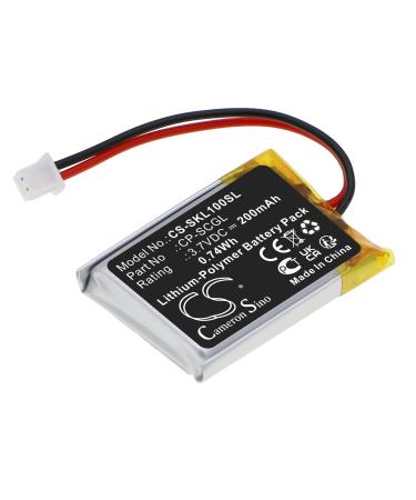 3.7V 200mAh CP-SCGL Battery Replacement for Golf Linx