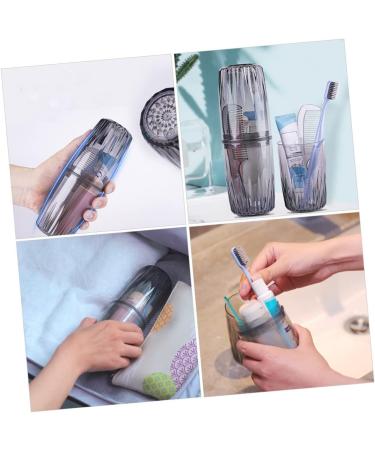 Buy Healifty Travel Wash Cup - Reusable Toothbrush Holder & Toothpaste Carrier for Camping & Travel | International Shipping Available - Buy Online on GoSupps.com