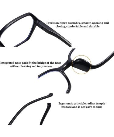 ZUKKY Cat Eye Reading Glasses - Anti Blue Light Tortoiseshell Readers for Men & Women - Spring Hinge AM53 - Buy Online on GoSupps.com