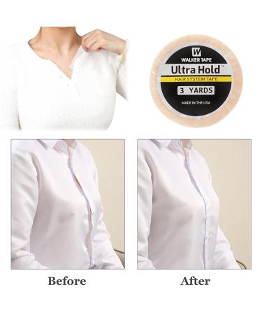 LINXINS 2Rolls Wig Tape Double Sided Extra Strong 0.8cm*3yard Hair Extension Tapes Lace Front Support Tape Roll Hair Tapes for Extensions Waterproof Wig Tape Toupee Tape(White) - Buy Online on GoSupps.com