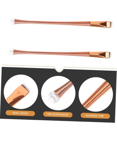 MUSISALY 2pcs Eyeliner Brush Angled Eyeliner Eye Brush Eyeliner Makeup Tool Eyebrow Makeup Brush Plastic - Buy Online on GoSupps.com