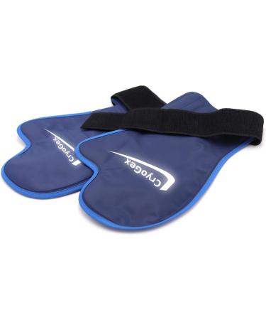Wrist Hand Hot Cold Ice Pack Wraps for Chemo - Set of 2 - High Gel Amount for Effective Therapy - Buy Online on GoSupps.com
