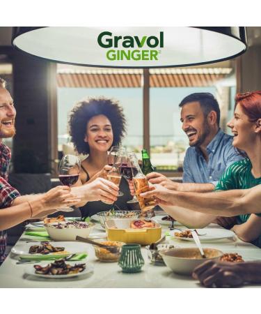 Gravol Ginger Tablets - Natural Relief for Upset Stomach & Nausea - 20ct - Buy Online on GoSupps.com