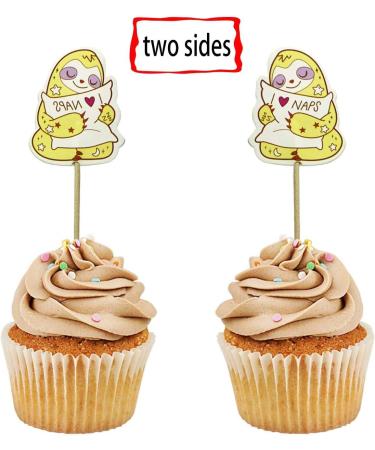Ziyziiy 24pc Cute Cupcake Toppers boy s Birthday Party Decoration Cake Decoration Children's Favorite - Buy Online on GoSupps.com