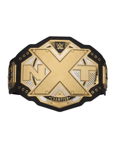 WWE Authentic Wear NXT Championship Commemorative Title Belt Gold