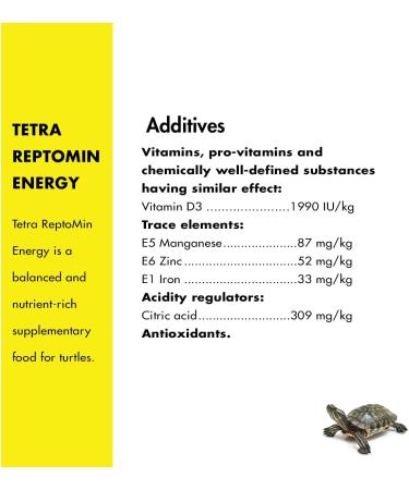 Tetra ReptoMin Energy Complete Turtle Food for All Water Turtles 100 ml - Buy Online on GoSupps.com