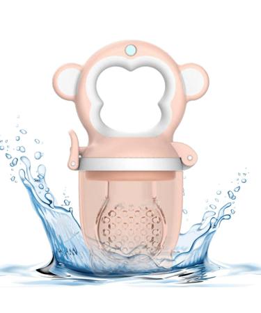 Silicone Baby Food Feeder & Nibbler - Soft Fruit Feeder Pacifier for Infants | Safe Fresh Food & Bite Rings - Buy Online on GoSupps.com