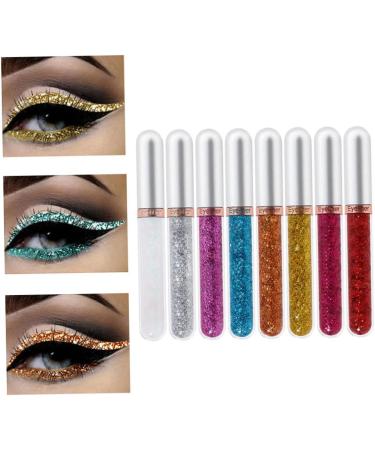 8 Colors Liquid Eyeliner Colourful Waterproof Eyeliner Cosplay Matte Eyeliner Set 2.5mL Style 3. - Buy Online on GoSupps.com